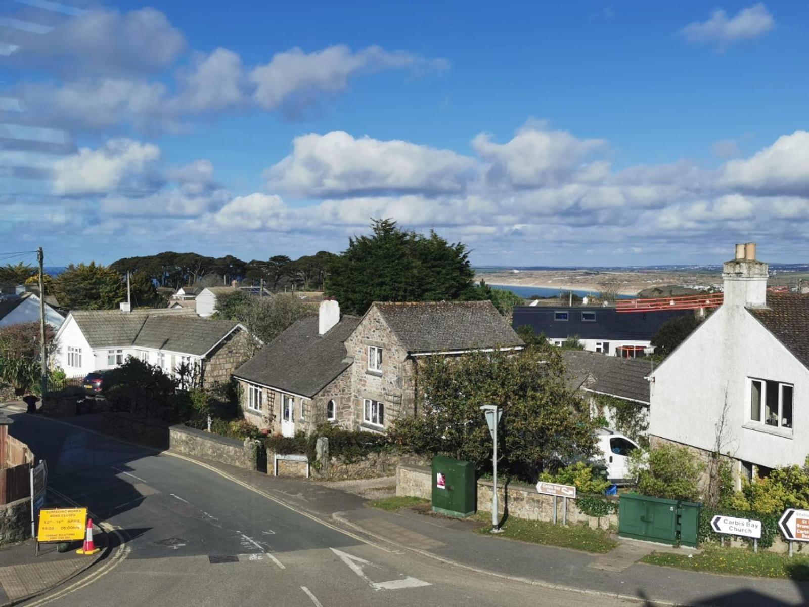 Ferienwohnung Seashells At 2 Trencrom Court St Ives Carbis Bay Exterior foto